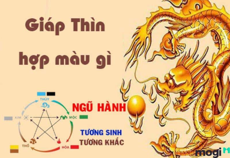 Giáp Thìn 1964 hợp màu gì?