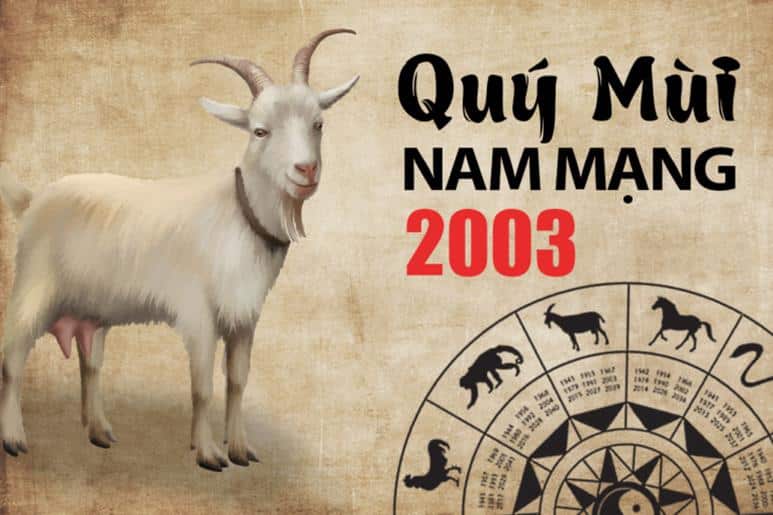 Tính cách nam tuổi Quý mùi 2003