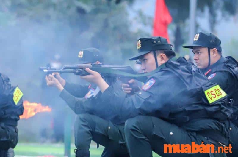 Cảnh sát cơ động thực hiện nhiều nhiệm vụ quan trọng nhằm mục đích giữ gìn trật tự, an toàn xã hội