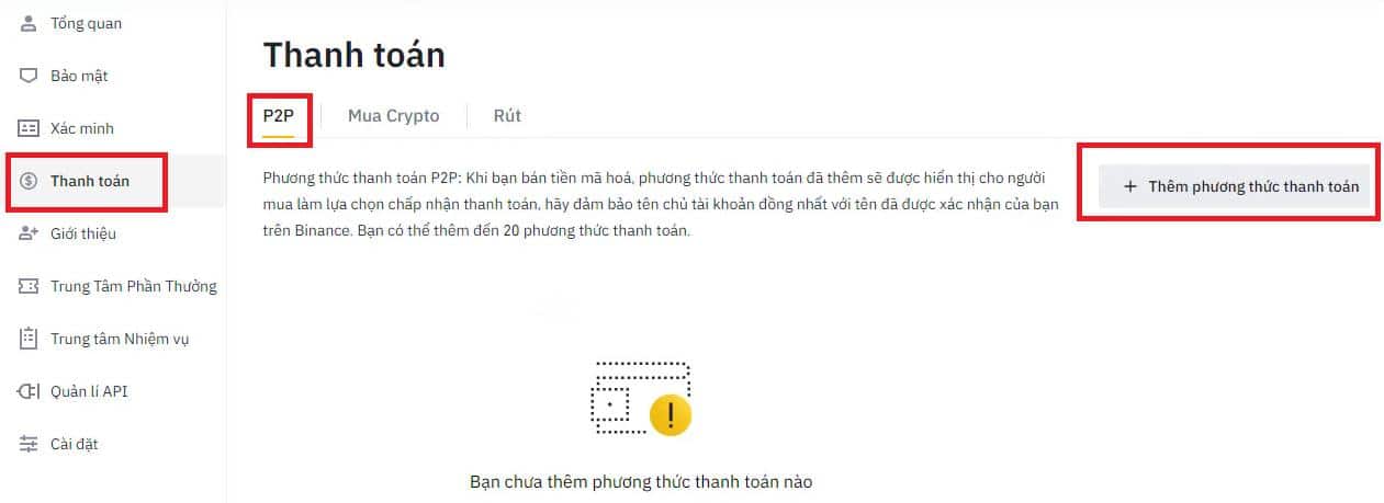 rut tien tu san binance ve ngan hang 1