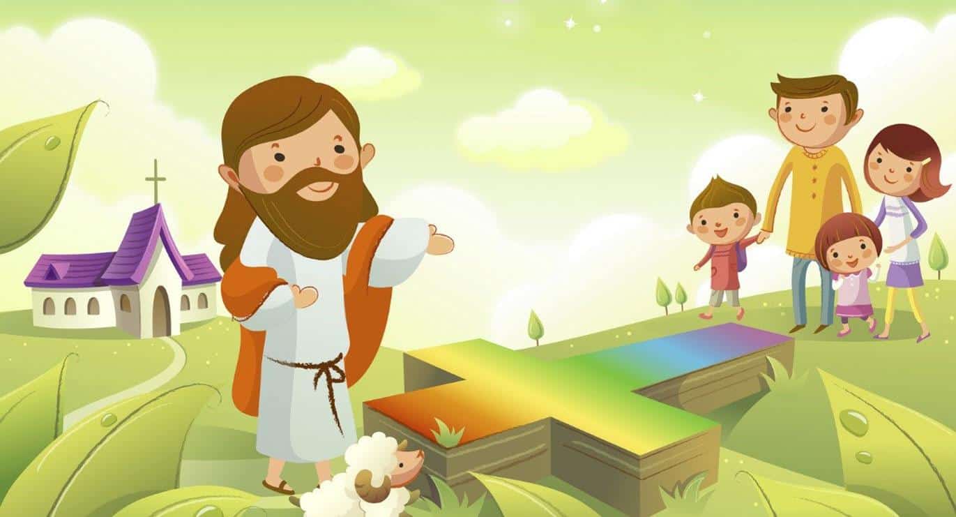 Hình ảnh tuyệt đẹp về chúa Giêsu và trẻ em