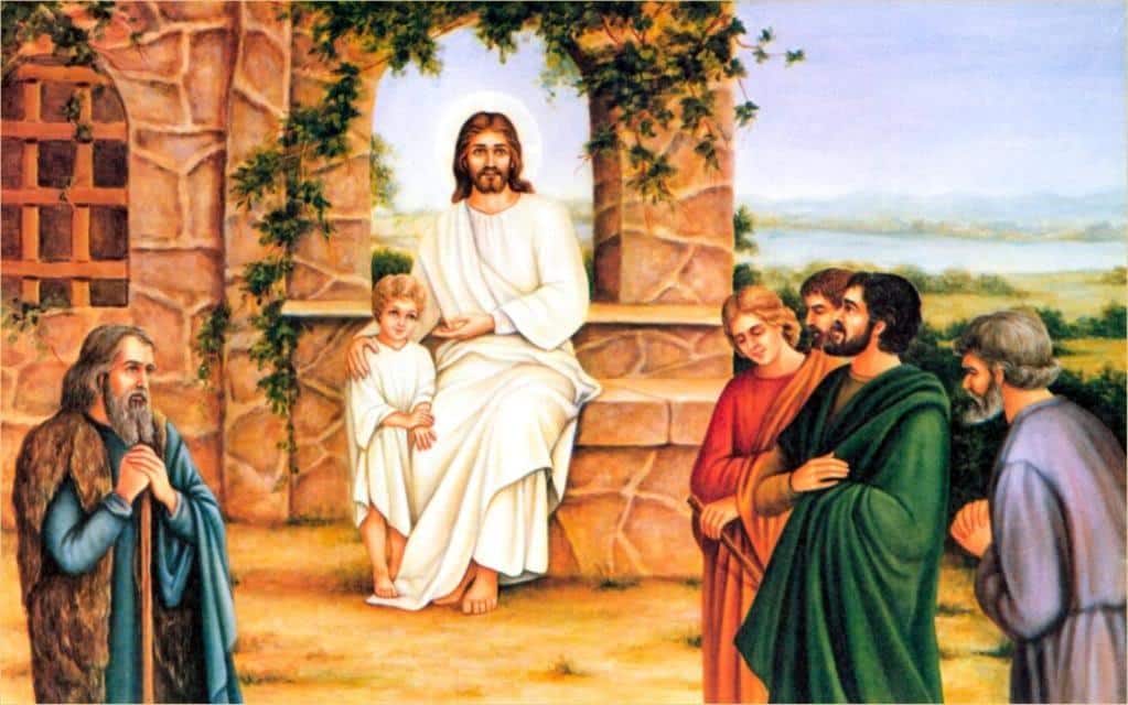 Hình ảnh về chúa Giêsu và trẻ em