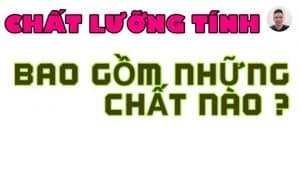 Chất lưỡng tính là gì ? Chất lưỡng tính bao gồm chất nào