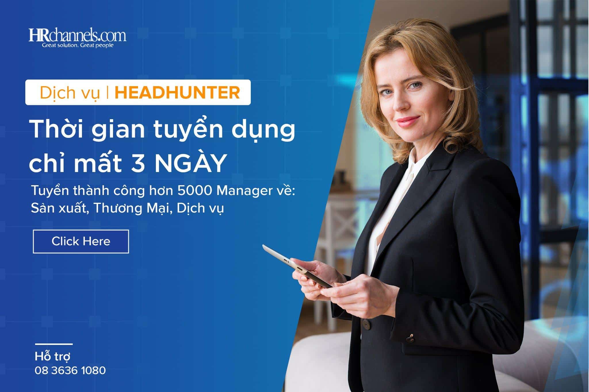 Dịch vụ headhunting - Săn đầu người