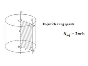 Hình trụ là gì? Công thức tính diện tích và thể tích hình trụ - HOCMAI