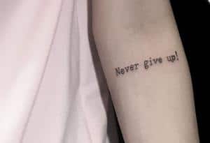 never give up la gi 4