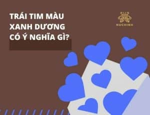 Trái tim màu xanh dương có ý nghĩa gì trong nhắn tin