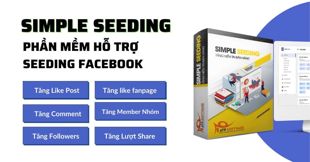 App tăng follow, like page Facebook miễn phí - Simpl seeding