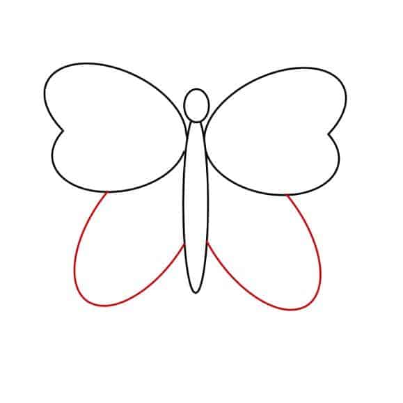 vẽ con bướm 7