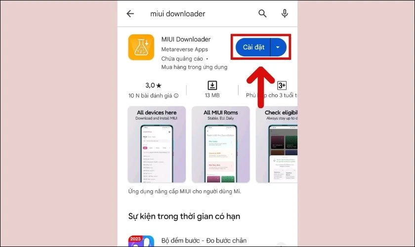 Cách xem tin nhắn đã thu hồi trên Messenger bằng điện thoại Xiaomi